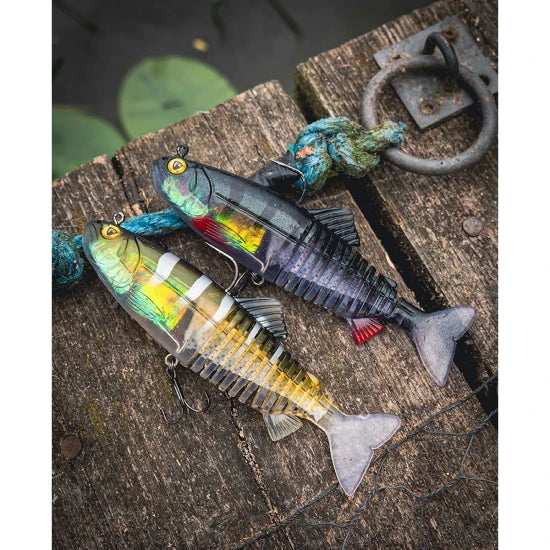 Swimbait Fox Rage Replicant Jointed, Ghost Ayu Uv, 18cm/7inch, 80g