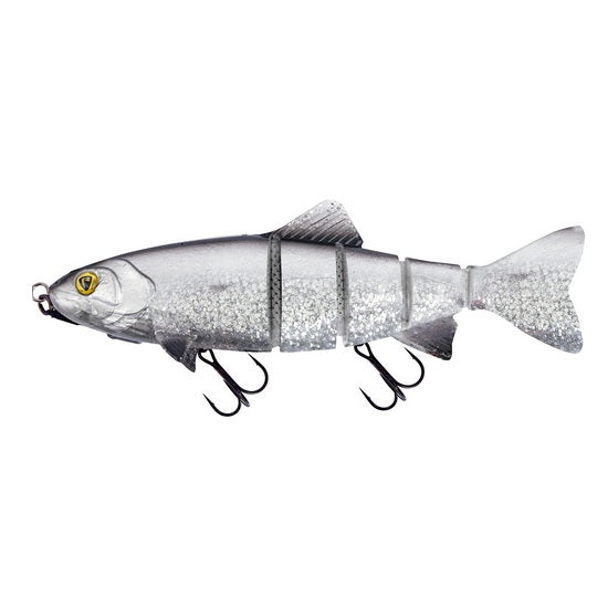 Swimbait Fox Rage Replicant REALISTIC TROUT JOINTED SHALLOW 18cm 77g Silver Bleak UV