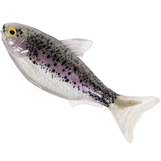 Swimbait Live Target Shad Unrigged, Olive / Pink, 14cm, 14g, 2buc/pac