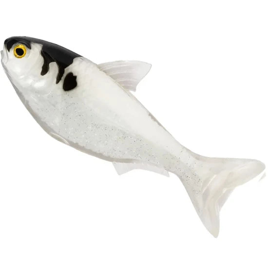 Swimbait Live Target Shad Unrigged, White / Albino, 11.5cm, 11.5g, 3buc/pac