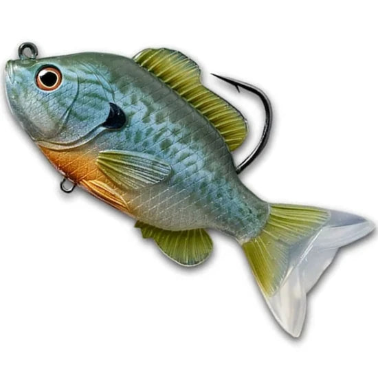 Swimbait Live Target Sunfish Soft, Natural / Blue Pumpkinseed, 9cm, 14g