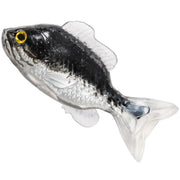 Swimbait Live Target Sunfish Unrigged, Black / Silver, 9.7cm, 3buc/pac