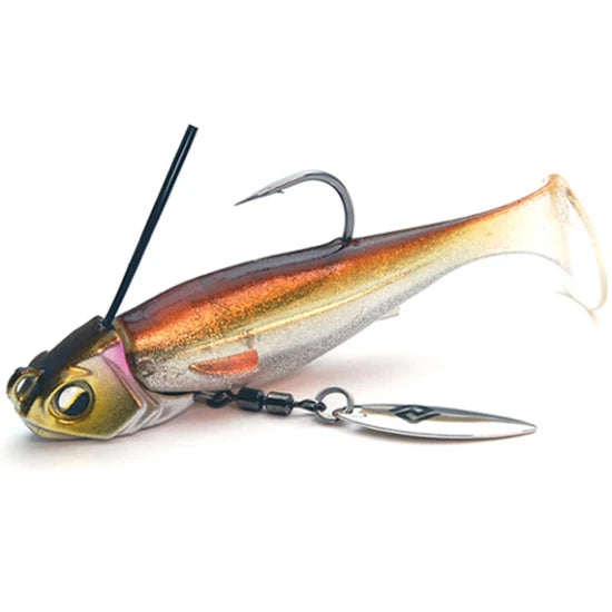Swimbait Raid Head Swimmer Libero, 006 Stain Wakasagi, 7g, 2buc/pac