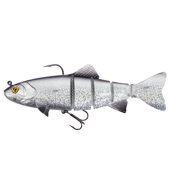 Swimbait REPLICANT FOX RAGE REALISTIC TROUT JOINTED  14cm 50g Silver Bleak UV