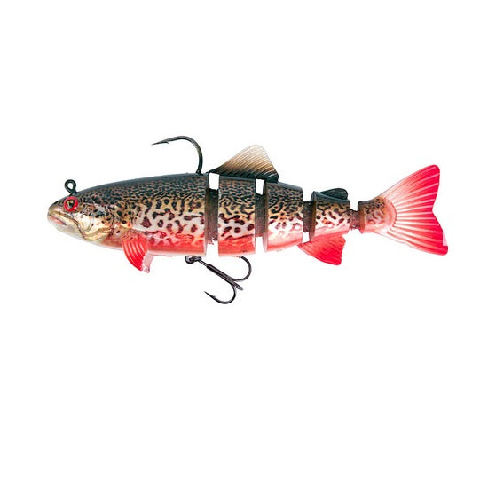 Swimbait REPLICANT FOX RAGE REALISTIC TROUT JOINTED 14cm 50g Super Natural Tiger Trout