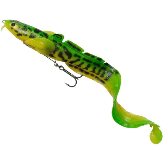 Swimbait Savage Gear 3d Burbot Shallow, Firetiger, 70g, 25cm, 1buc/pac