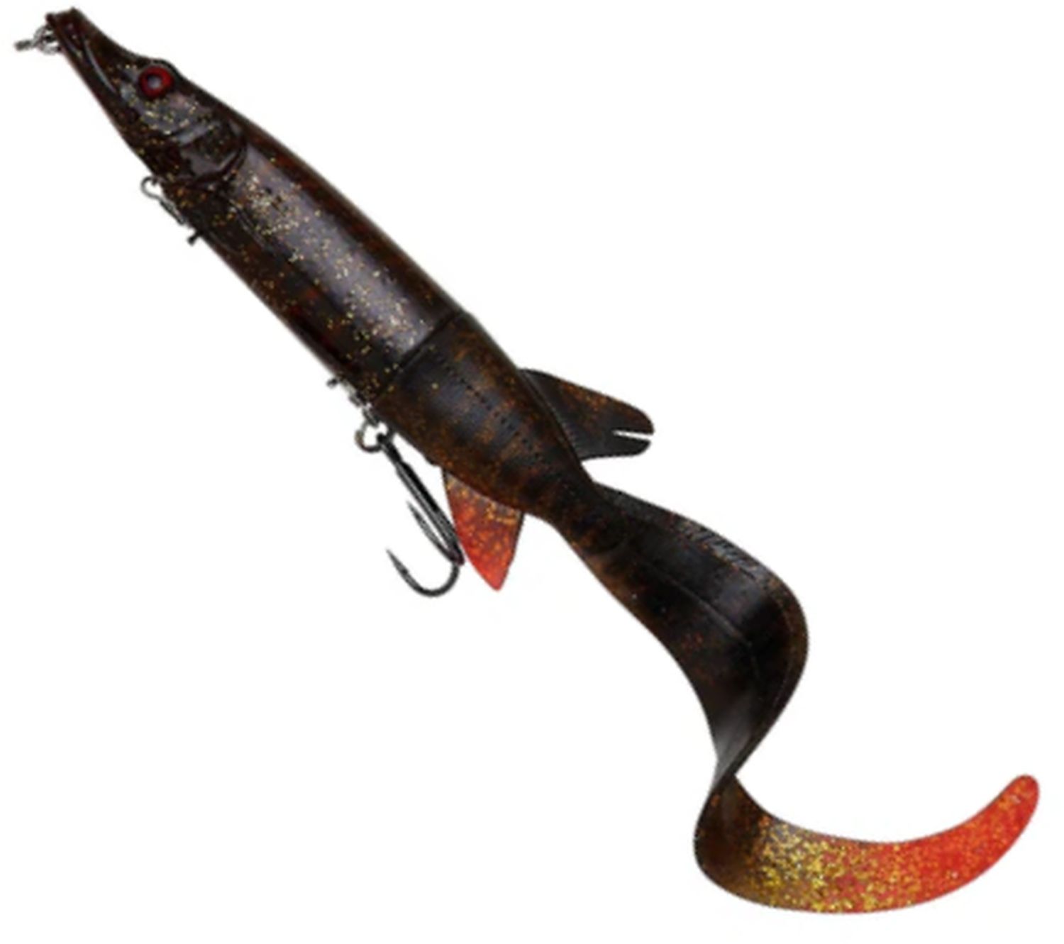 Swimbait SAVAGE GEAR 3D Hybrid Pike, Motor Oil, 47g, 17cm, 1buc/pac