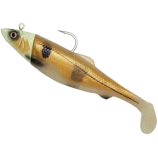 Swimbait Savage Gear 4d Herring Big Shad, Glow Haddock, 300g, 25cm, 1+2buc/pac