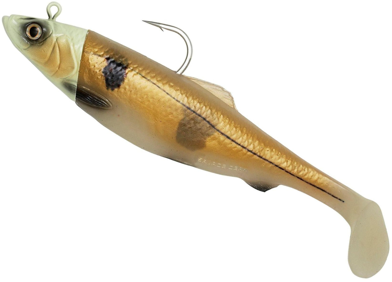 Swimbait SAVAGE GEAR 4D Herring Big Shad, Glow Haddock, 300g, 25cm, 1+2buc/pac