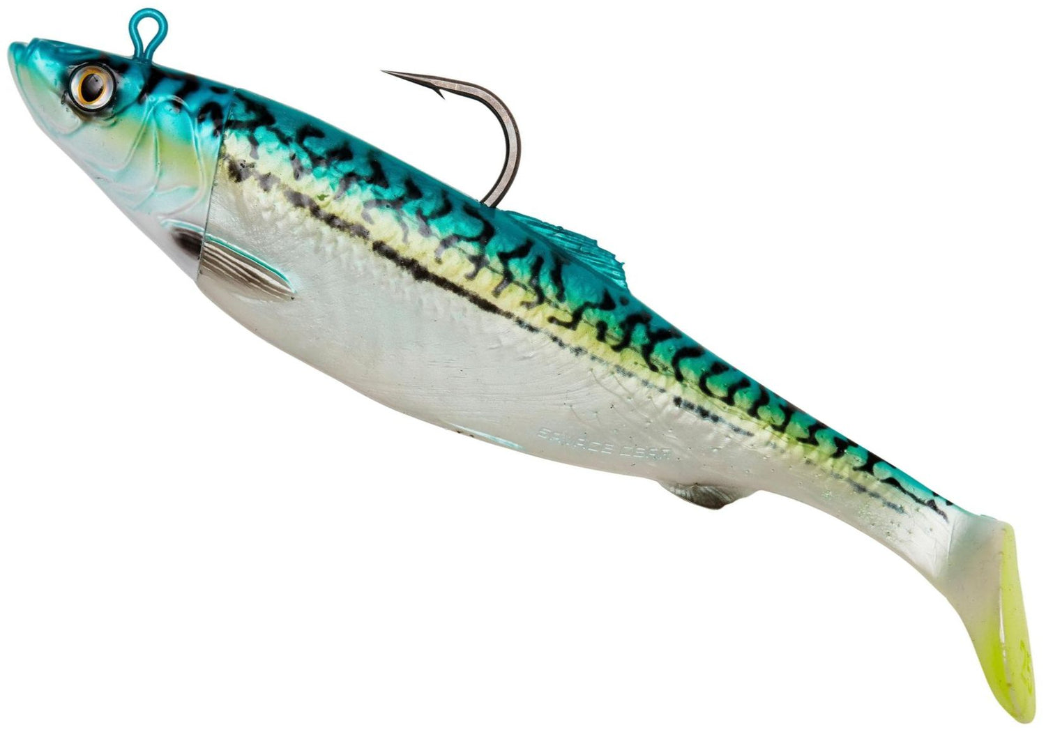 Swimbait SAVAGE GEAR 4D Herring Big Shad, Green Mackerel, 300g, 25cm, 1+2buc/pac