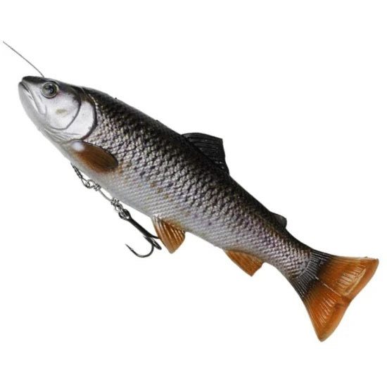 Swimbait Savage Gear 4d Line Thru Pulse Tail Trout Ss, Chub, 16cm, 51g, 1buc/pac