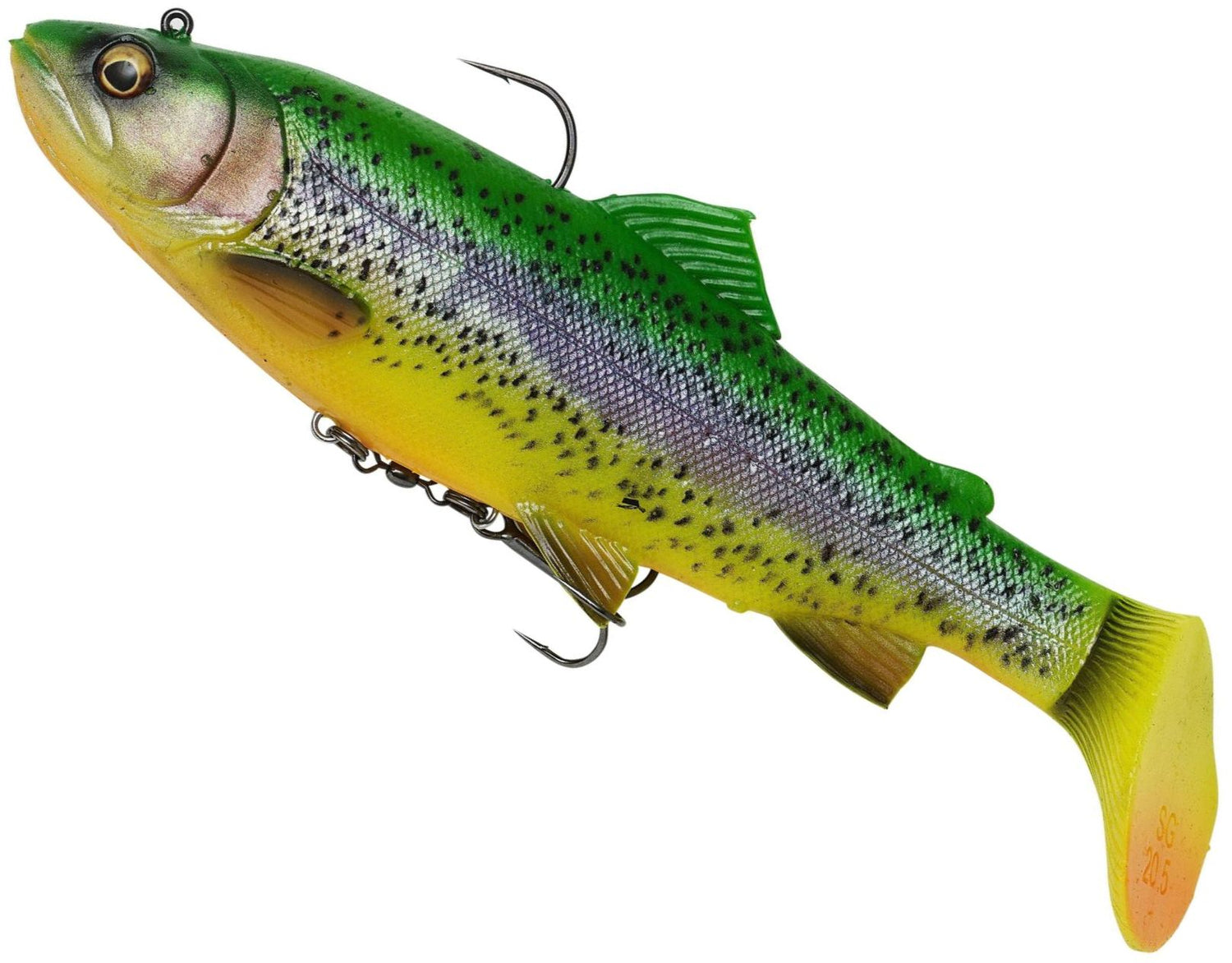 Swimbait SAVAGE GEAR 4D Trout Rattleshad, Fire Trout, 35g, 12.5cm, 1buc/pac