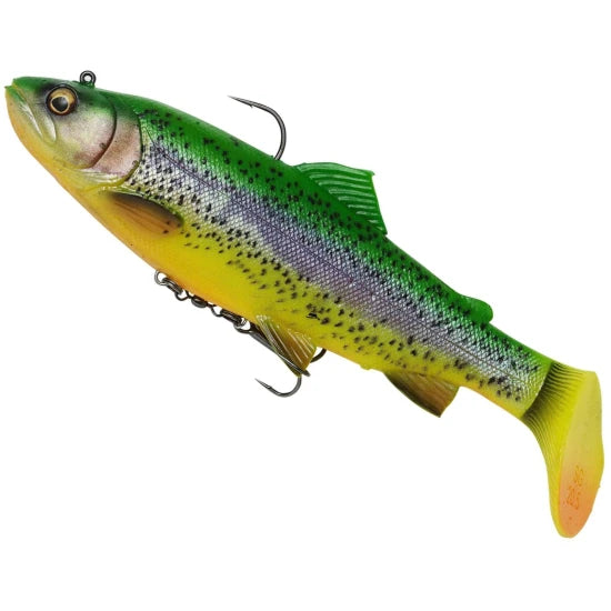 Swimbait Savage Gear 4d Trout Rattleshad, Fire Trout, 80g, 17cm, 1buc/pac