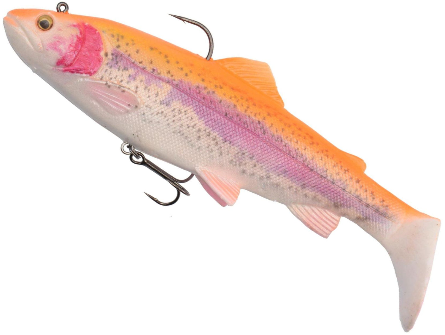 Swimbait SAVAGE GEAR 4D Trout Rattleshad, Golden Albino, 35g, 12.5cm, 1buc/pac