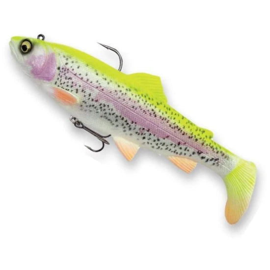 Swimbait Savage Gear 4d Trout Rattleshad, Lemon Trout, 80g, 17cm, 1buc/pac