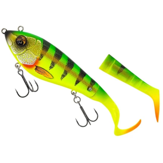 Swimbait Savage Gear Deviator Tail Ss, Firetiger, 16.5cm 48g, 1+2buc/pac