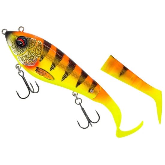 Swimbait Savage Gear Deviator Tail Ss, Golden Amb, 16.5cm 48g, 1+2buc/pac