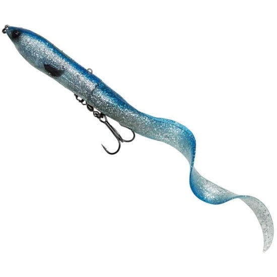 Swimbait Savage Gear Hard Eel, Blue Silver, 17cm, 50g, 1buc/pac