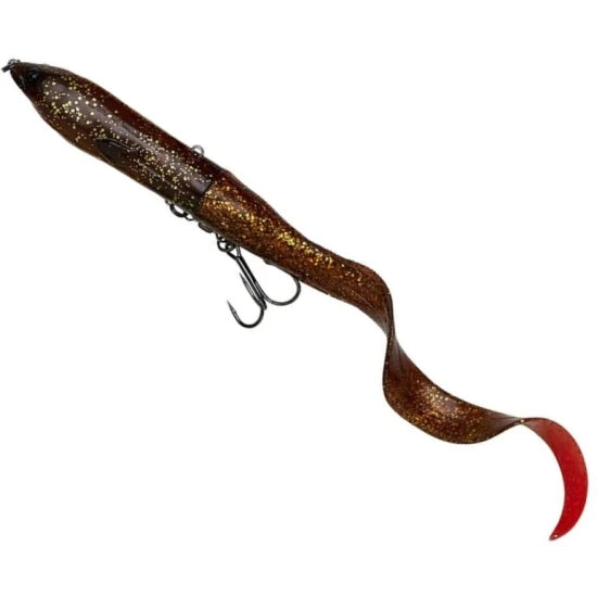 Swimbait Savage Gear Hard Eel, Motor Hot Tail, 17cm, 50g, 1buc/pac