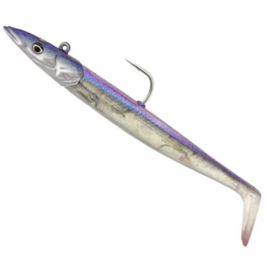 Swimbait Savage Gear Sandeel V2 Sinking, Blue Sandeel, 86g, 18cm, 1+2buc/pac