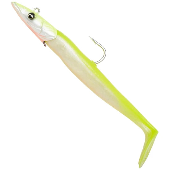 Swimbait Savage Gear Sandeel V2 Sinking, Lemon Back, 22g, 12cm, 1+2buc/pac