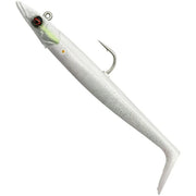 Swimbait Savage Gear Sandeel V2 Sinking, White Pearl Silver, 33g, 14cm, 1+2buc/pac