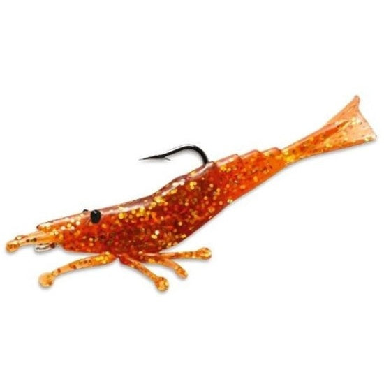 Swimbait Storm WildEye Live Shrimp Culoare RBGD 8cm 7g 3buc/plic