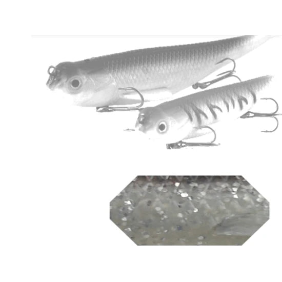 T-shad Colmic 12cm Silver Shad Colmic Flk