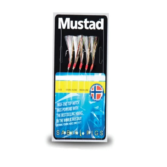 Taparina Mustad Rainbow Flasher Nr.4 5buc/plic