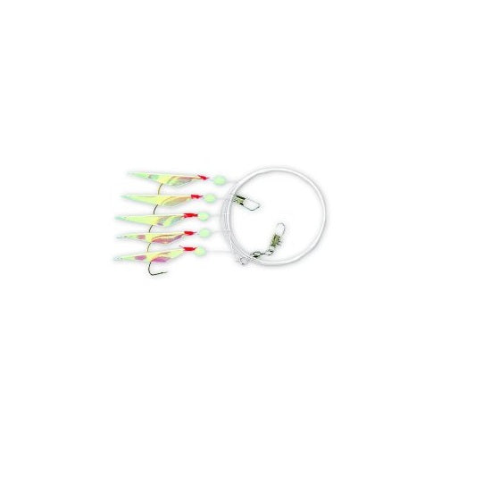 TAPARINA ZEBCO NR 6 SILVER YELLOW 5BUC