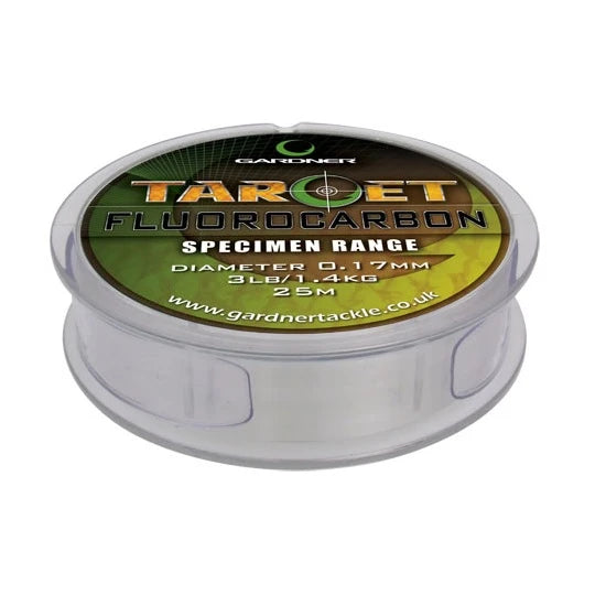 Target Gardner Fluorocarbon 5ib 2.3kg 25m