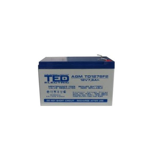 TED ACUMULATOR 12v 7.5A 20H