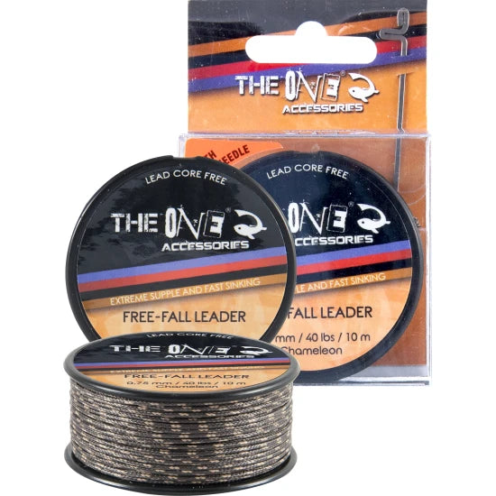 The One Free Fall Leader Material 10m 0.75mm 40lbs Silt