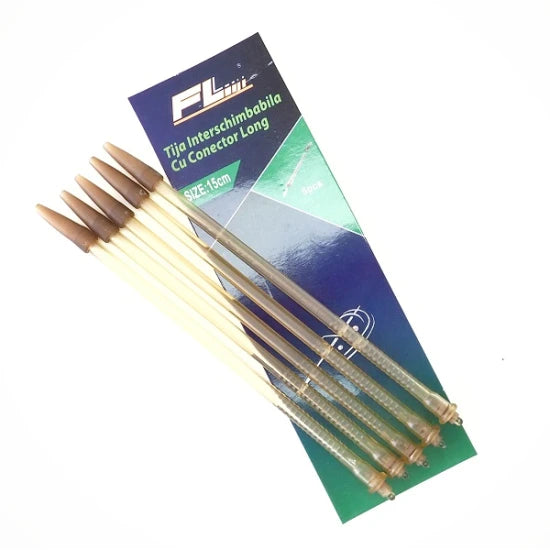 Tija Interschimbabila Feeder Fl Cu Conector Long 15cm 5buc