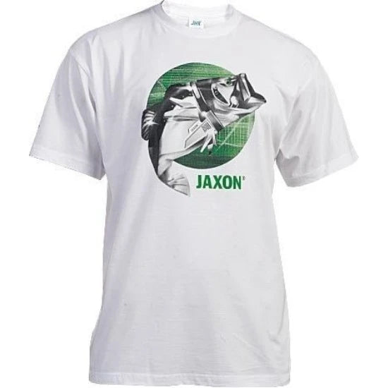 Tricou Alb Jaxon Fish Xxxl