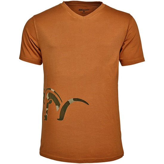 TRICOU BLASER LOGO V ORANGE MARIME L