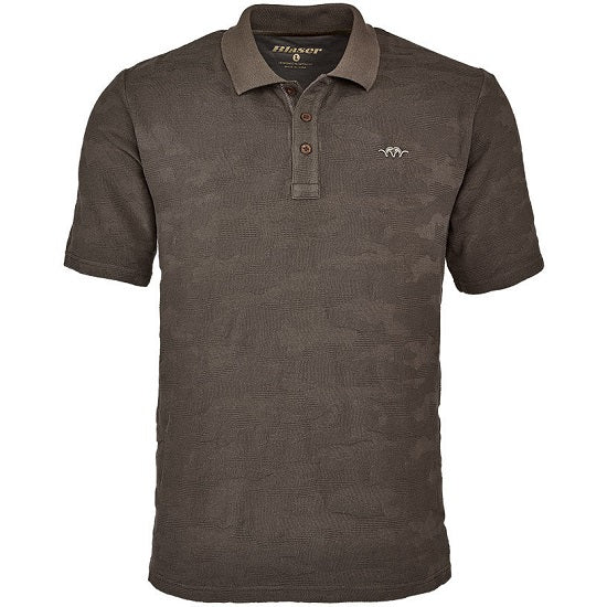 TRICOU BLASER POLO JACQUARD MARO MARIME 2XL