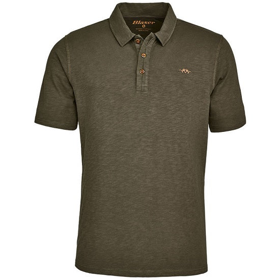 TRICOU BLASER POLO OLIVE MARIME S