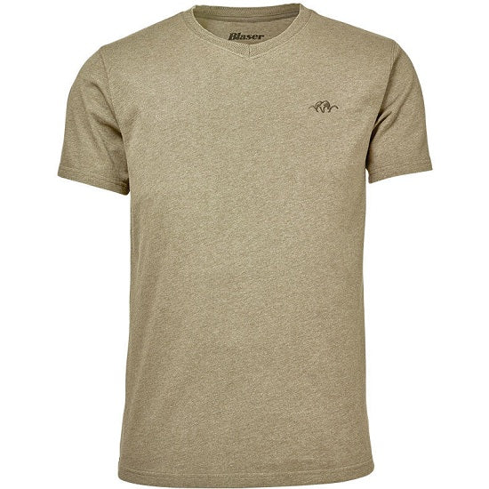 TRICOU BLASER V-NECK BEJ MARIME L