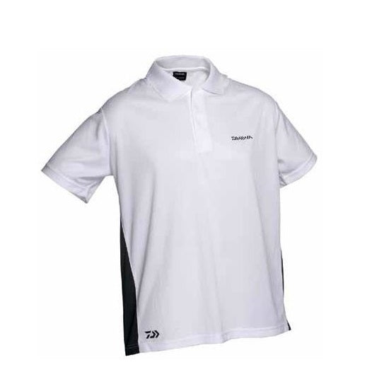 TRICOU DAIWA POLO ALB MARIME 2XL