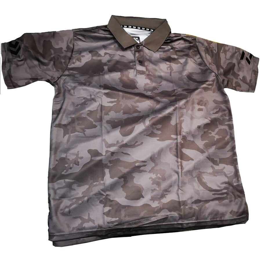 TRICOU DAIWA POLO GREY CAMO MARIME XXL
