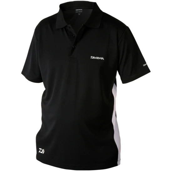 Tricou Daiwa Polo Negru Marimea M