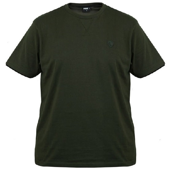 TRICOU FOX GREEN BLACK BRUSHED MARIME S