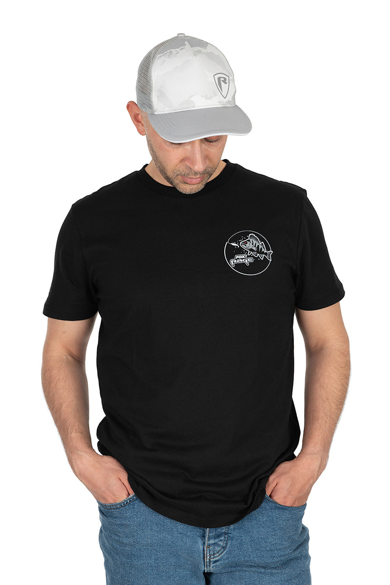 TRICOU FOX RAGE LIMITED EDITION PERCH T-SHIRT BLACK MAR XXL