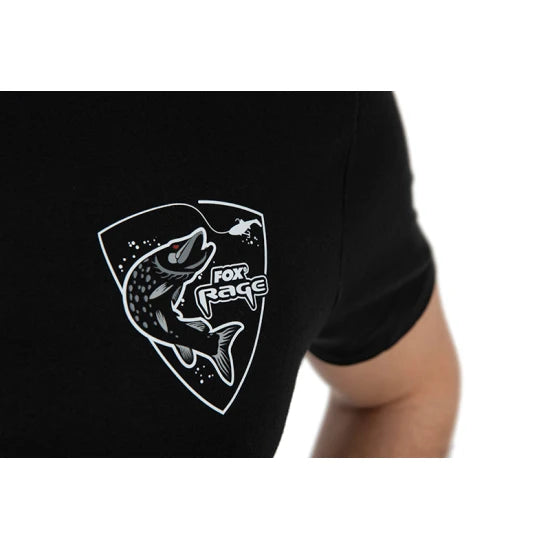 Tricou Fox Rage Limited Edition Pike T-shirt Black Mar L