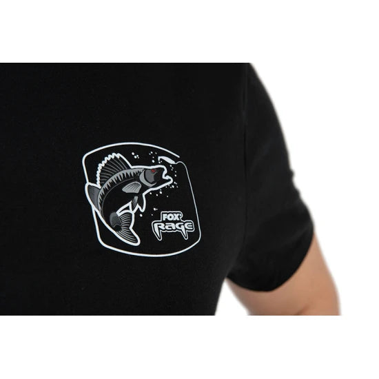 Tricou Fox Rage Limited Edition Zander T-shirt Black Mar L