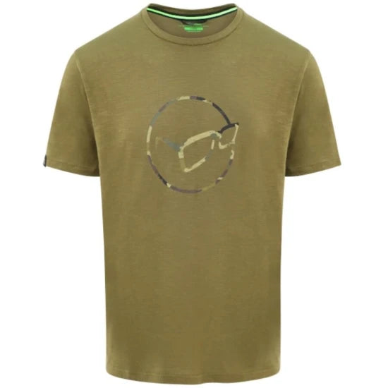 Tricou Korda Le Distressed Logo Tee Olive Marime S