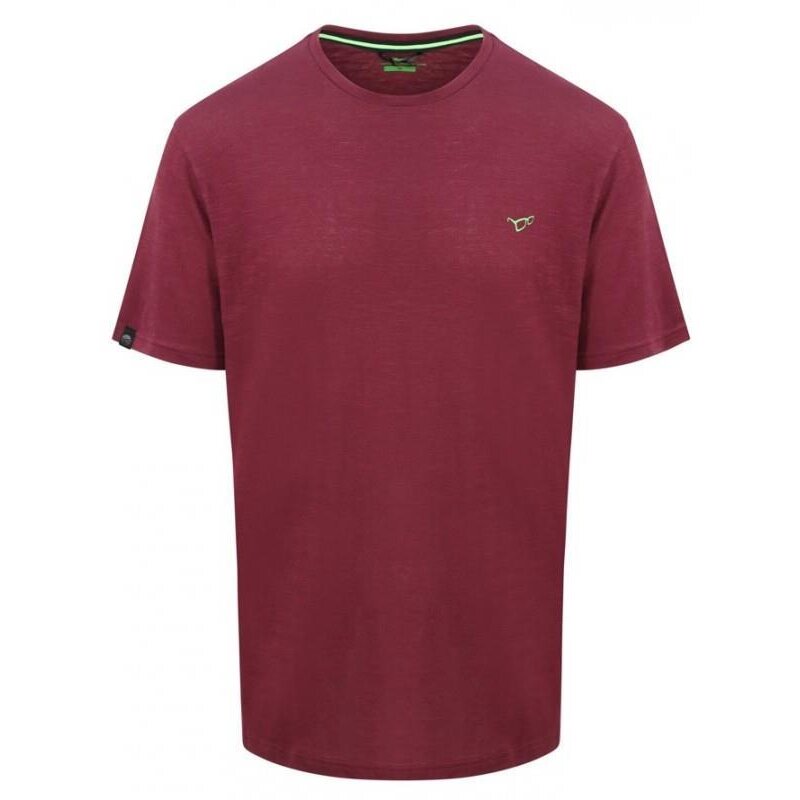 TRICOU KORDA LE LOYAL TEE BURGUNDY MARIME XL