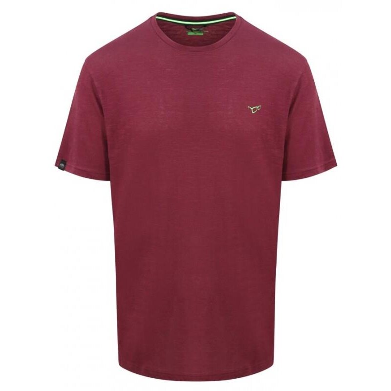 TRICOU KORDA LE LOYAL TEE BURGUNDY MARIME XXL