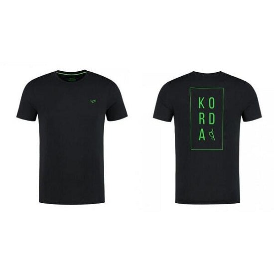 TRICOU KORDA V NECK BLACK MARIME 3XL
